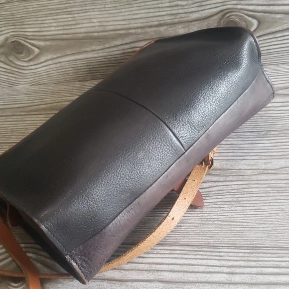 MADEWELL crossbody saddle tricolor bag - Picture 4 of 8